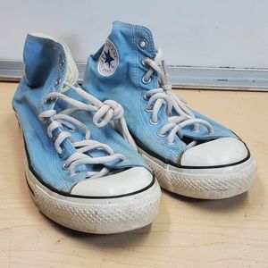 Converse All Star Carolina Tara Heel Blue Mens Shoes Size 9.5